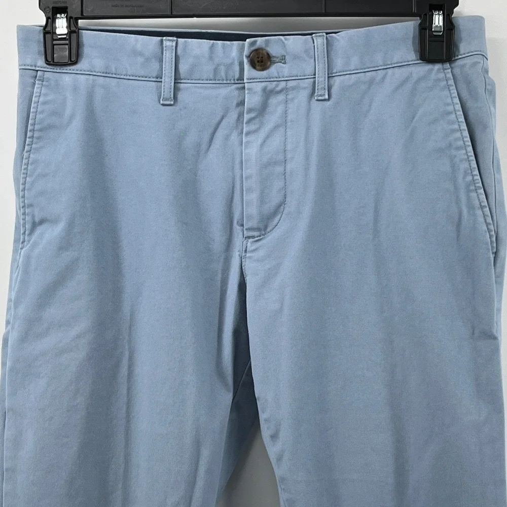 J. Crew. Flex Slim Pants, Mens, 29x32, Blue/Taupe, 2 Pack Bundle